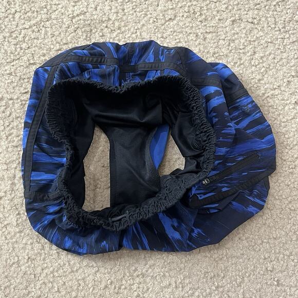 Lululemon Tracker Running Shorts Nightsky Harbor Blue Size 4 - Picture 4 of 7